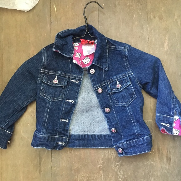 2010 Hello Kitty jean jacket - Picture 1 of 8